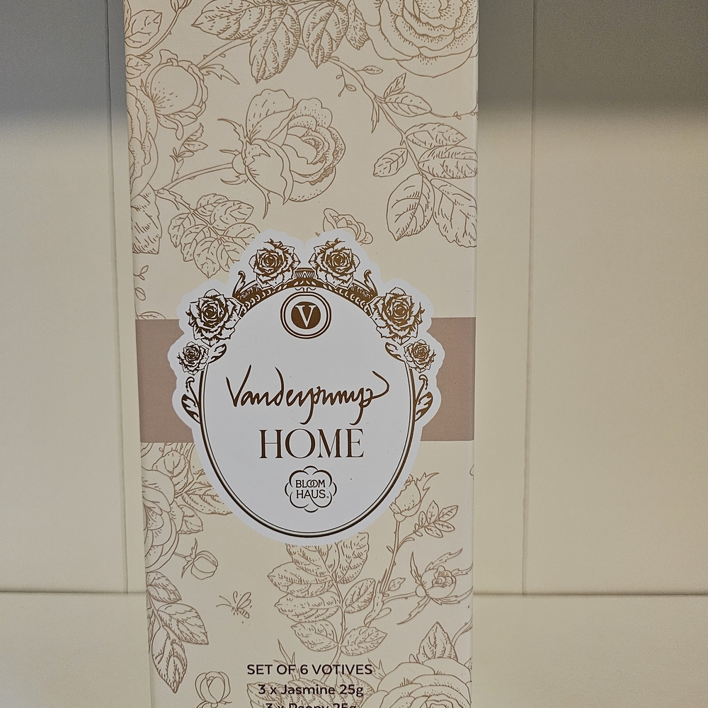 Home Jasmine Votive Candle Set - Cream